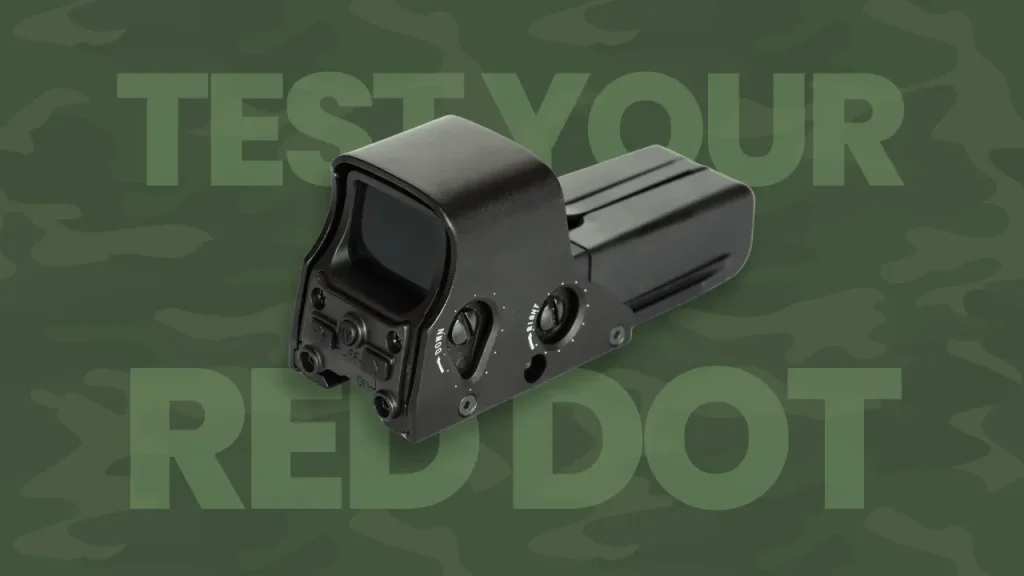 Test your Red Dot Sight Battery