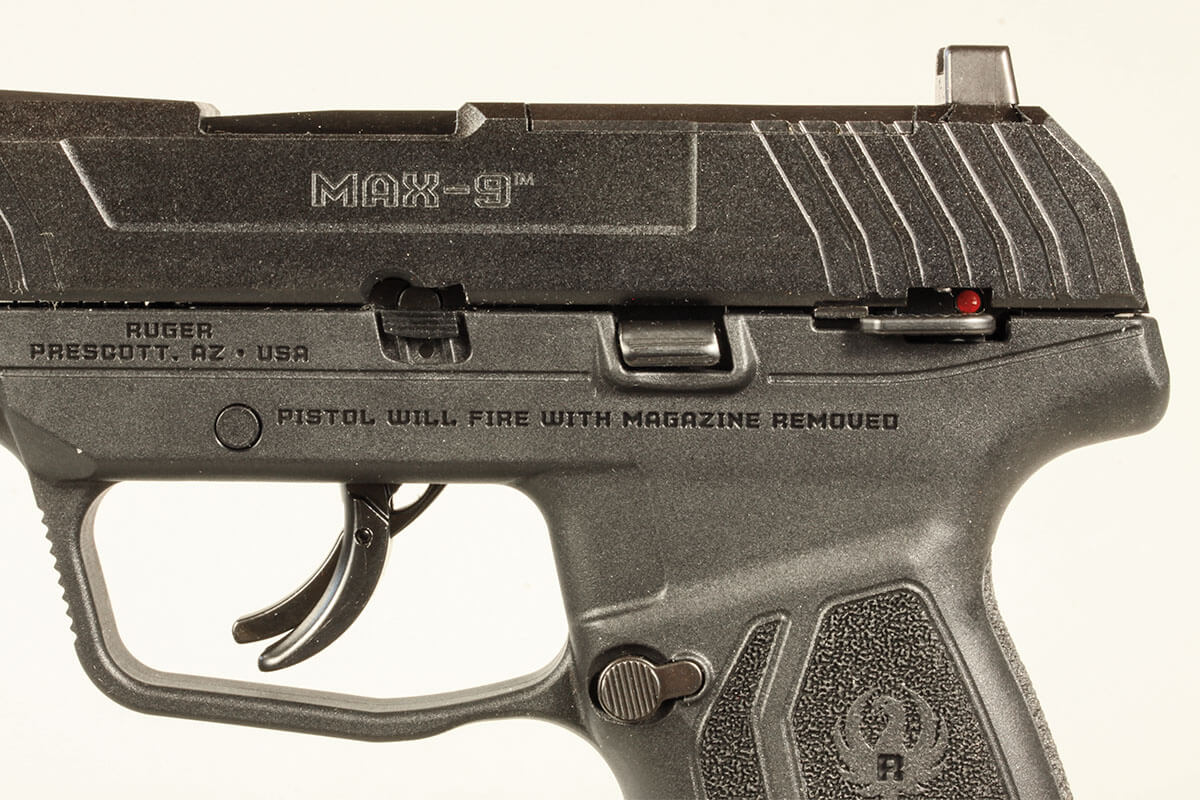 Ruger MAX-9 slide rust